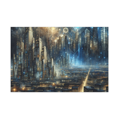 "Nightfall's Reviving Majesty" - Canvas