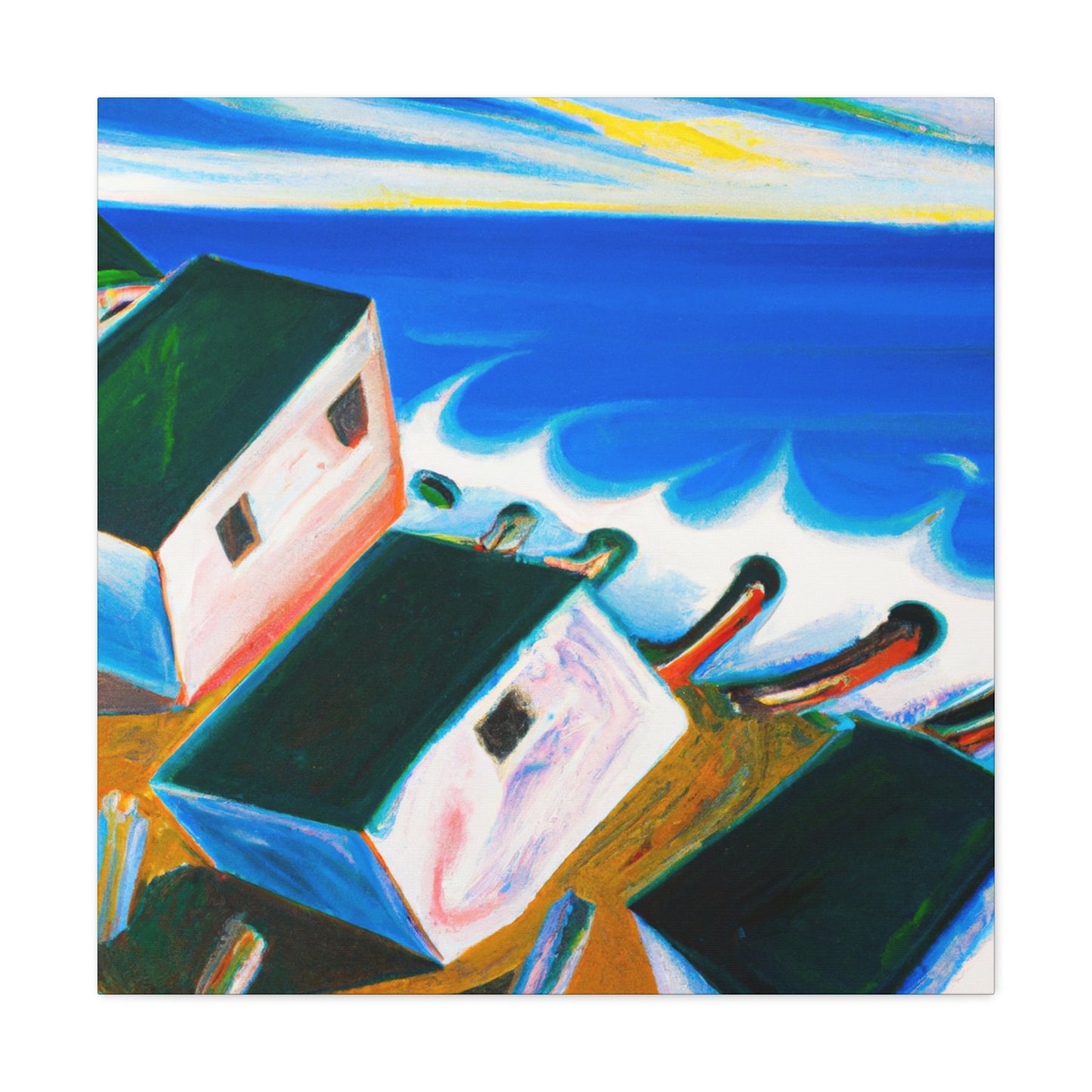 "A Surreal Beachscape" - Canvas