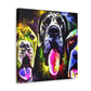 "Majestic Great Dane Portrait" - Canvas