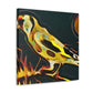 "American Goldfinch Hues" - Canvas