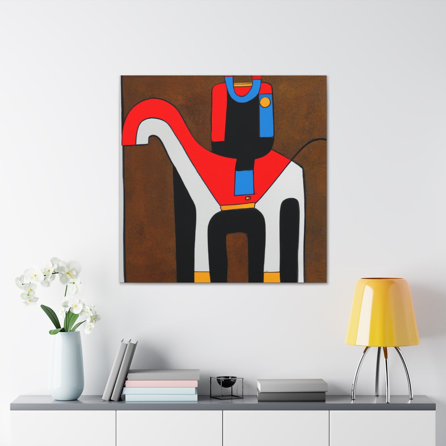 Saddle in Motionless Motion - Canvas