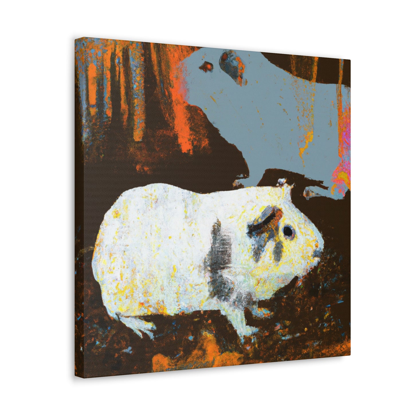 Guinea Pig Expressionism - Canvas