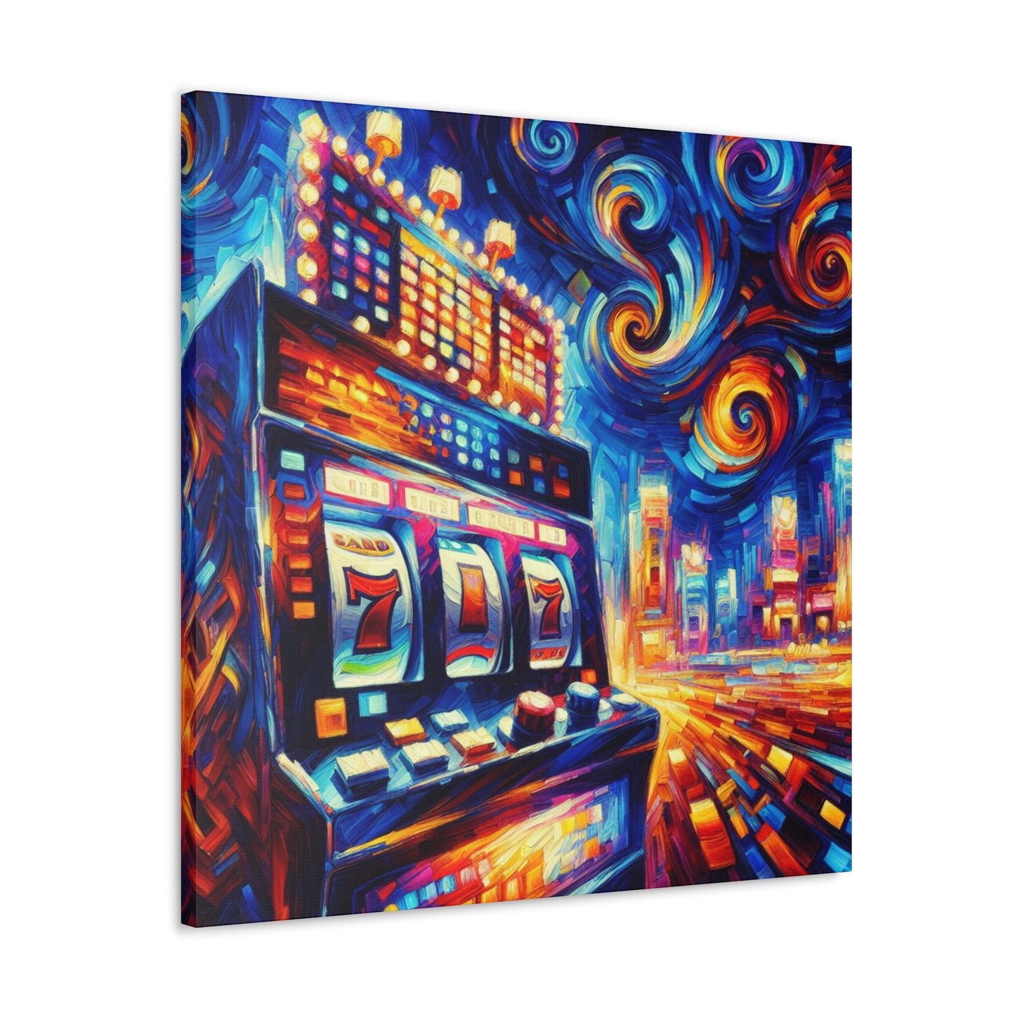 "Gambling Flux" - Canvas