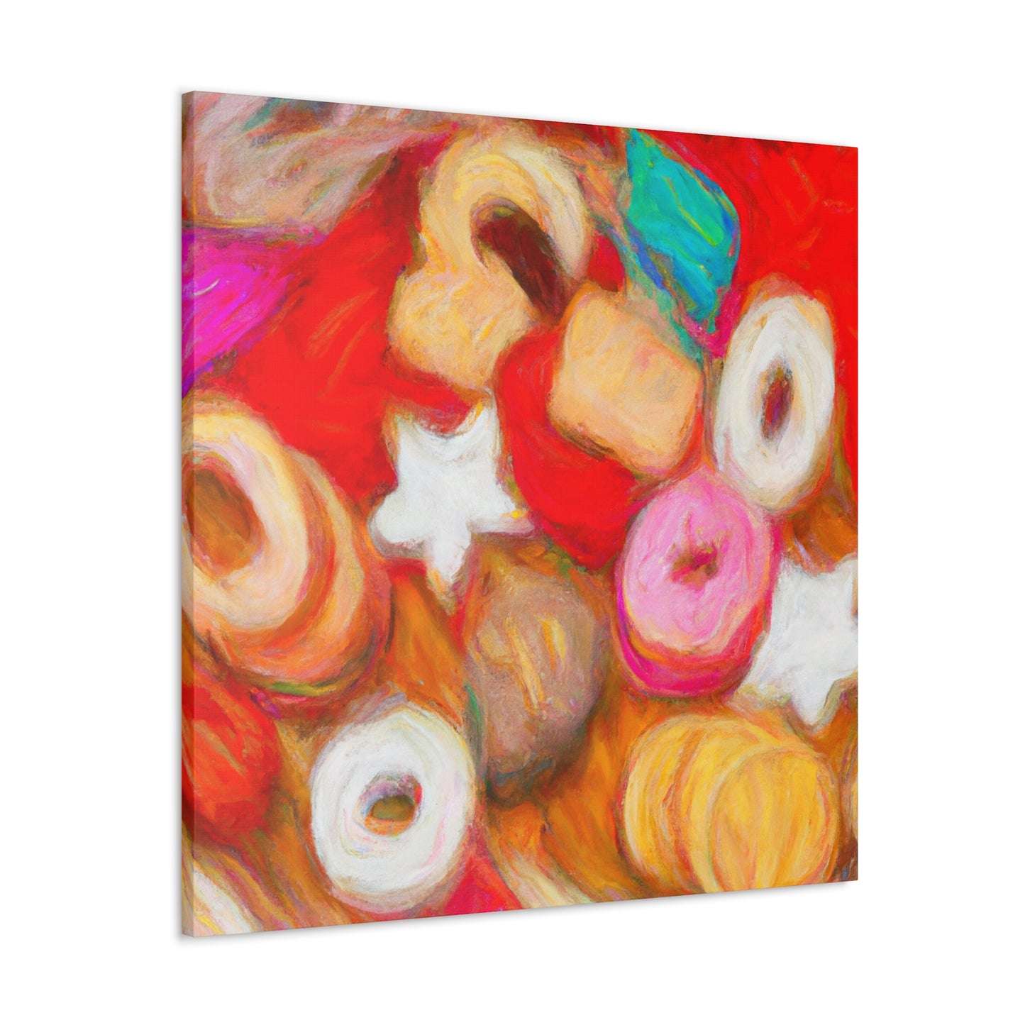 "Cookie Fauvism Fantasy" - Canvas