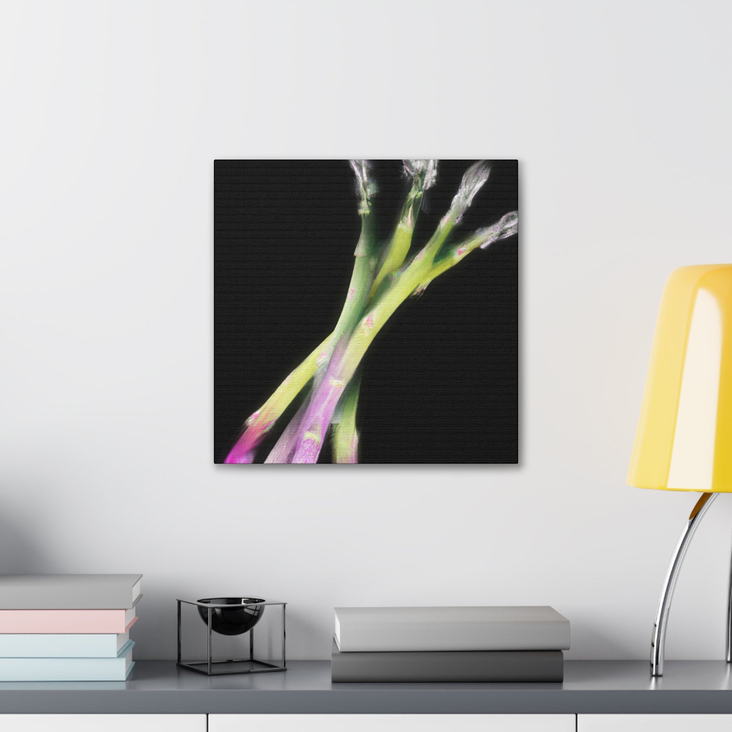 "Asparagus Remixed Renewed" - Canvas