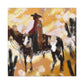 "Herding the Cowboys Home" - Canvas