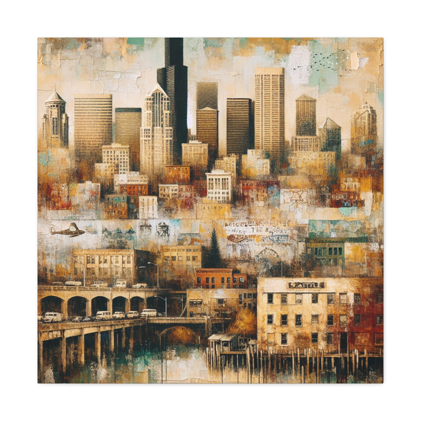 Emerald City Unleashed - Canvas