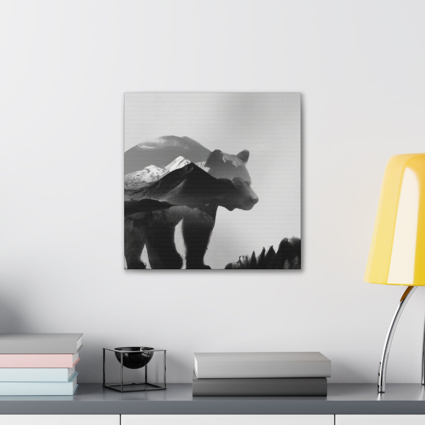 "Bear in a Dreamscape" - Canvas