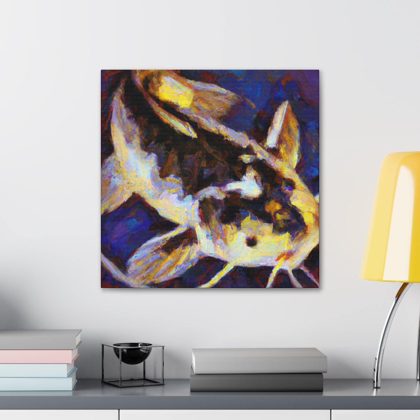 Corydoras Catfish Hues - Canvas