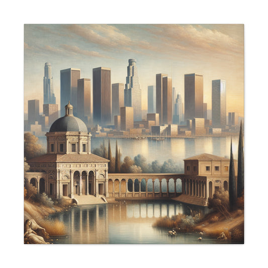 City of Angels Awakens - Canvas