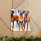 Rhodesian Ridgeback Reflection - Canvas