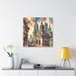 "Colonial Splendor: Columbus Reverie" - Canvas