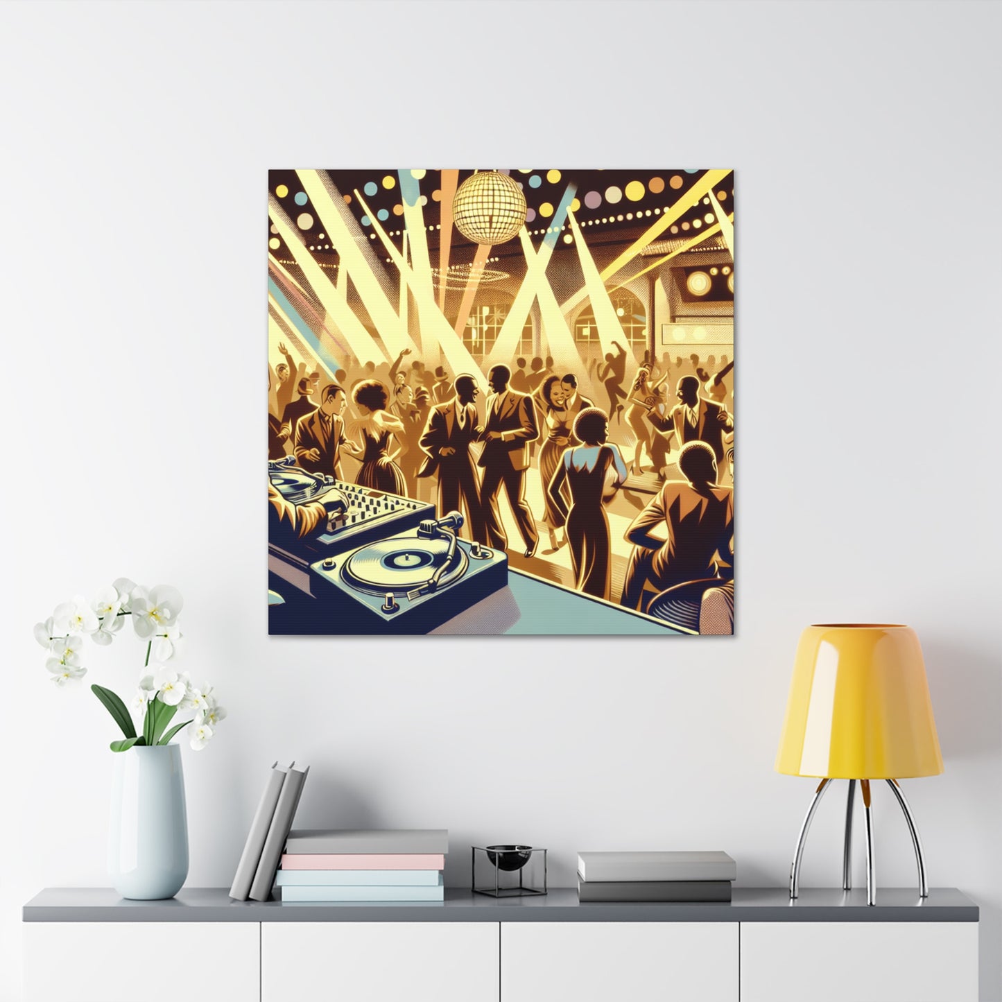 Rhythmic Urban Vibration - Canvas