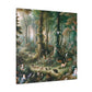 Whispering Woodland Wonders - Canvas