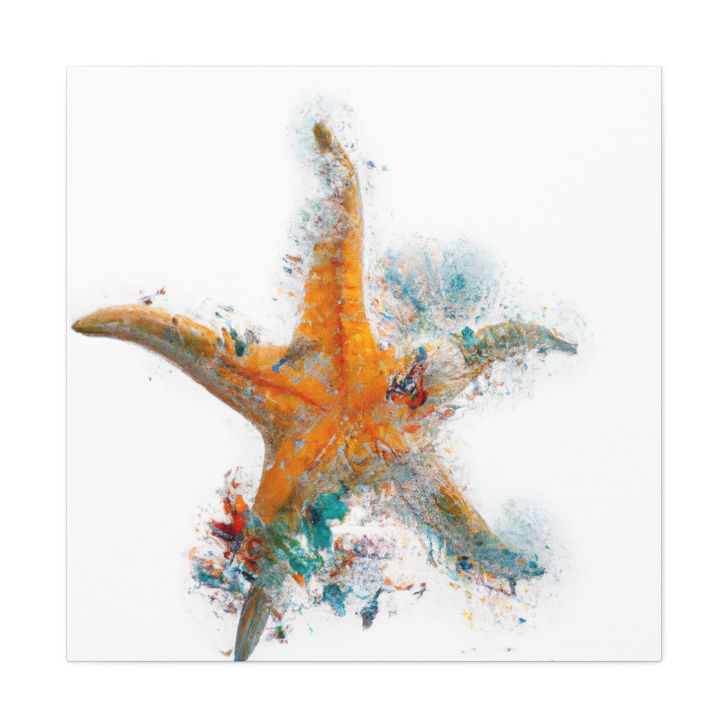 Starfish in Twilight - Canvas