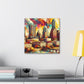 "Vibrant Austin Hues" - Canvas