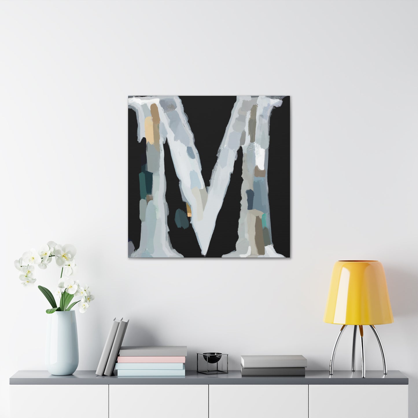 "M's Digital Reflection" - Canvas