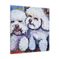 Bichon Frise Impressionism - Canvas