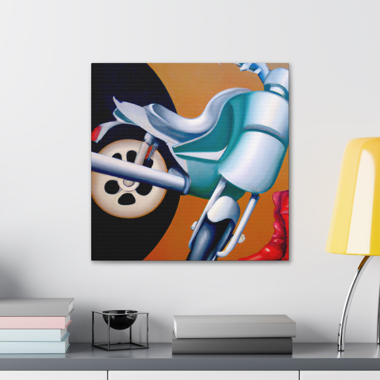 Moto Cycle Dreamscape - Canvas