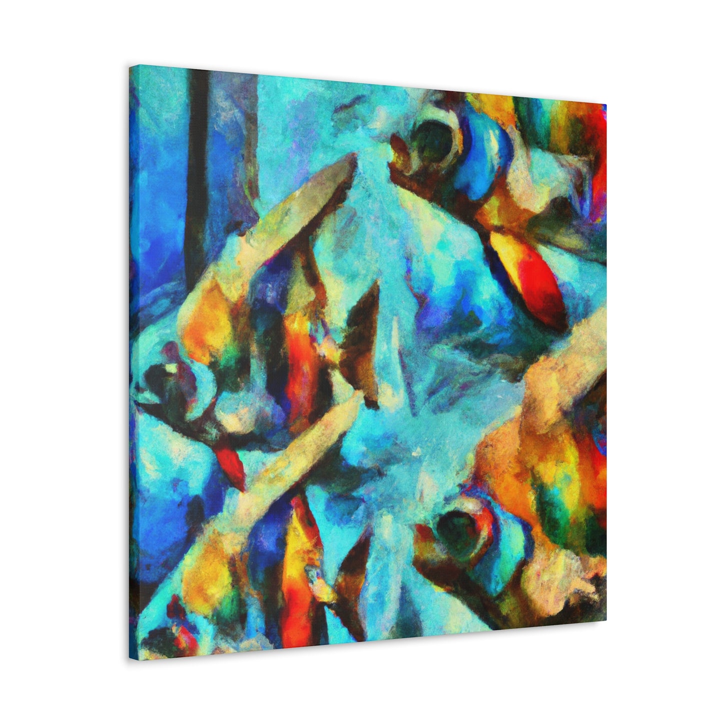 Rainbow Fish Dreamsscape - Canvas