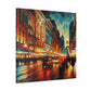 Vibrant Urban Stages - Canvas