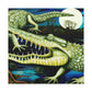 Crocodile in the Clouds - Canvas