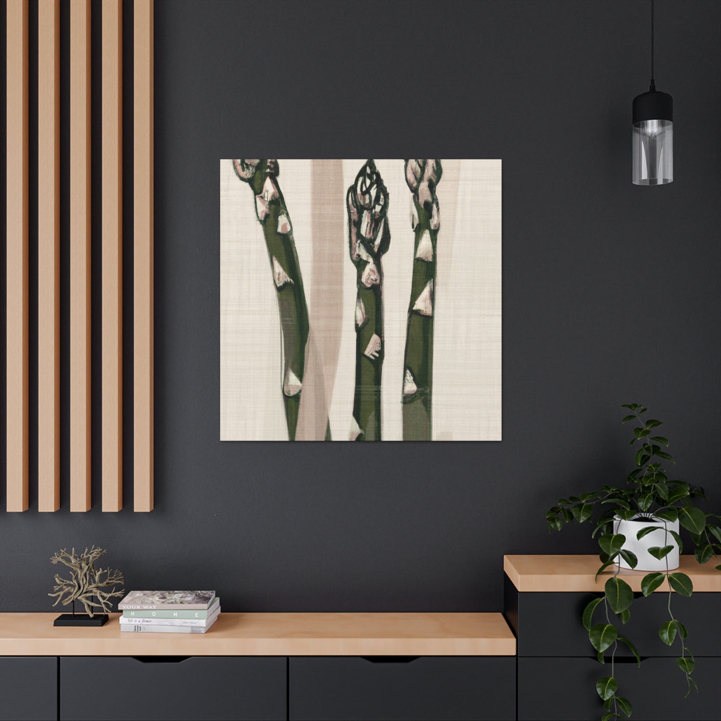 "Asparagus in Abstraction" - Canvas