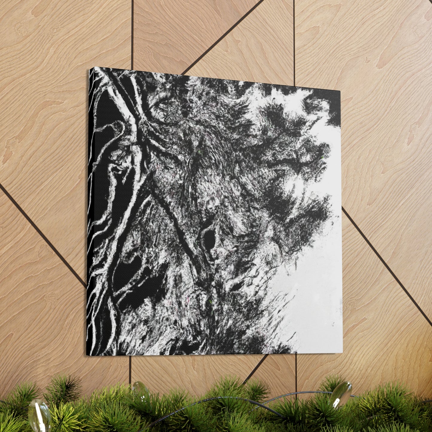 Pine Tree Reflection - Canvas