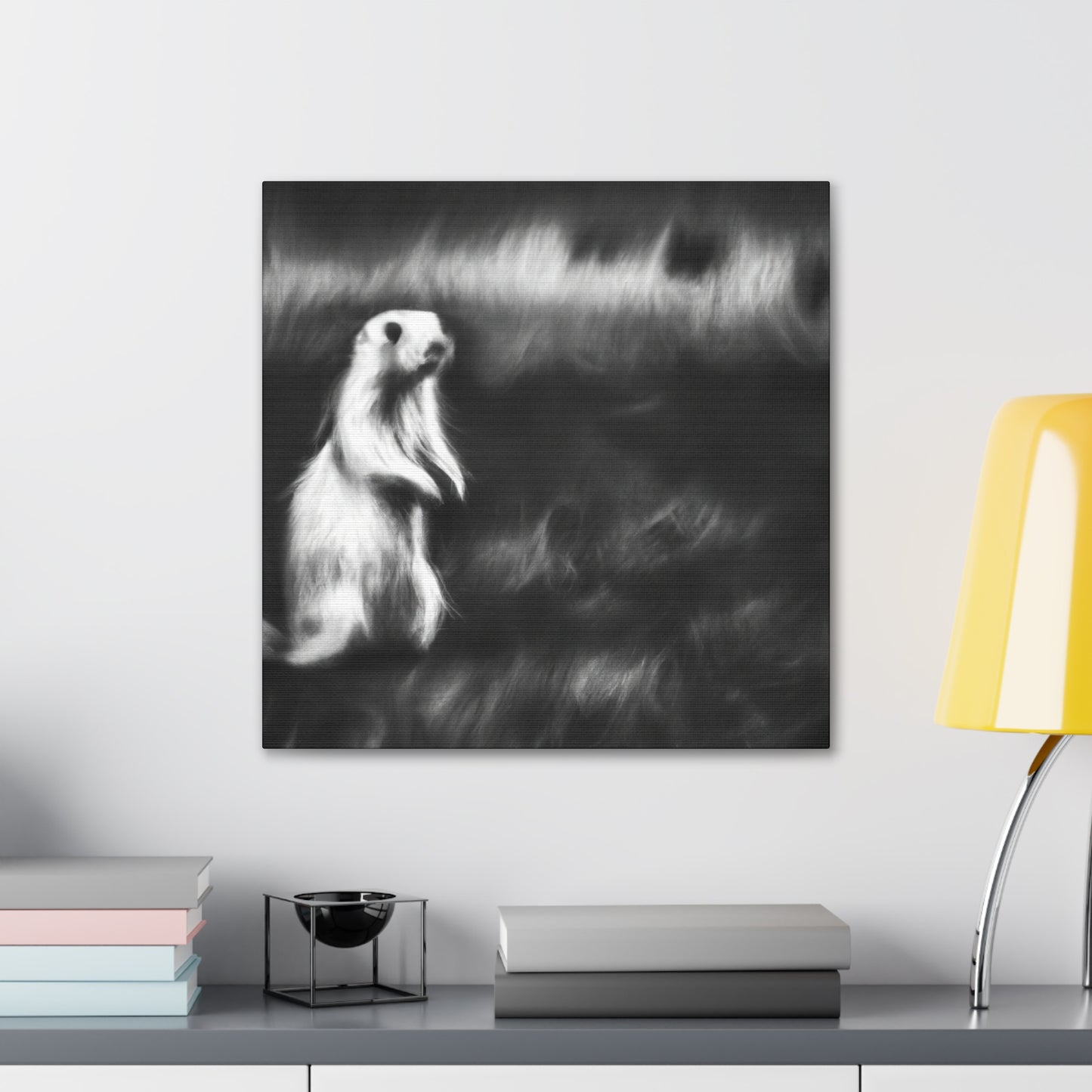 Prairie Dog Impressionism - Canvas