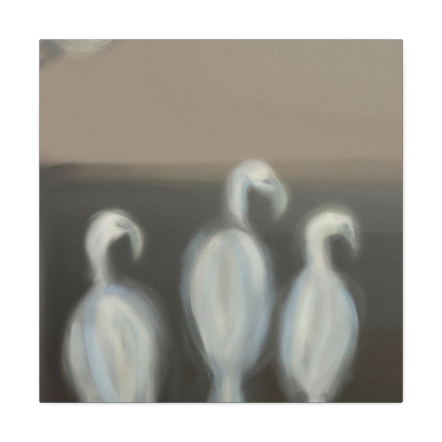 "African Greys Impressionism" - Canvas