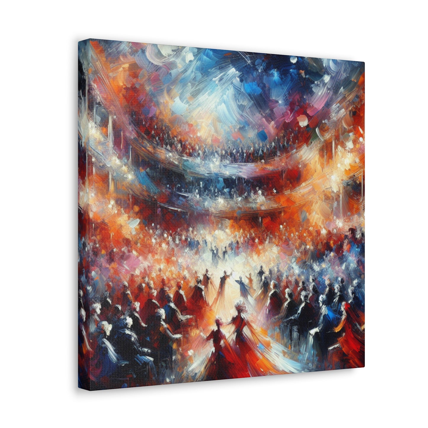 Operatic Symphony of Movement - Canvas