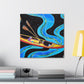 Kayak on the River - Canvas