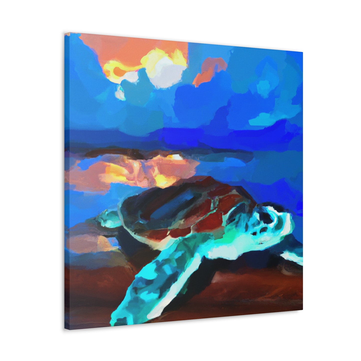 Sea Turtle Odyssey - Canvas