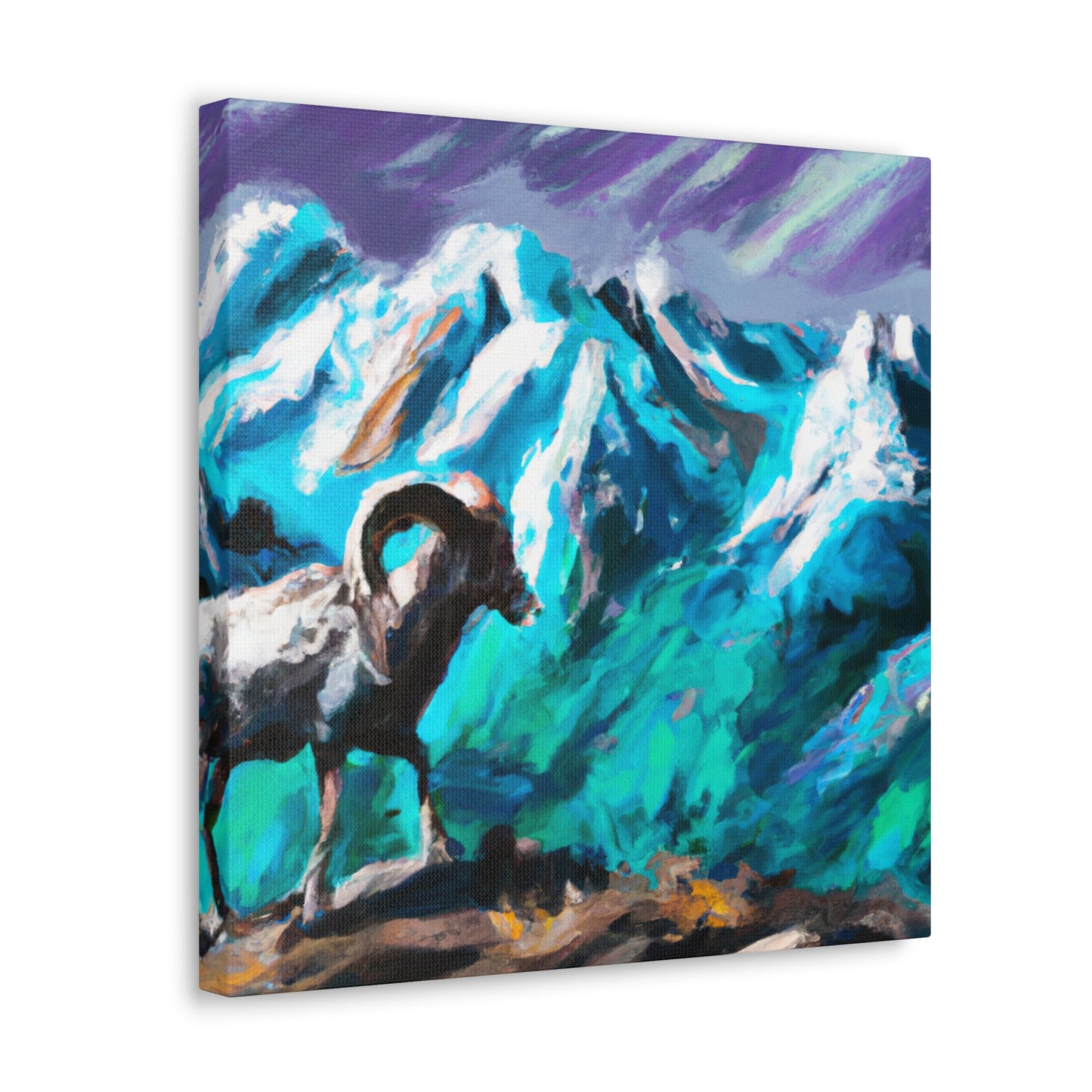 Big Horn Majesty. - Canvas