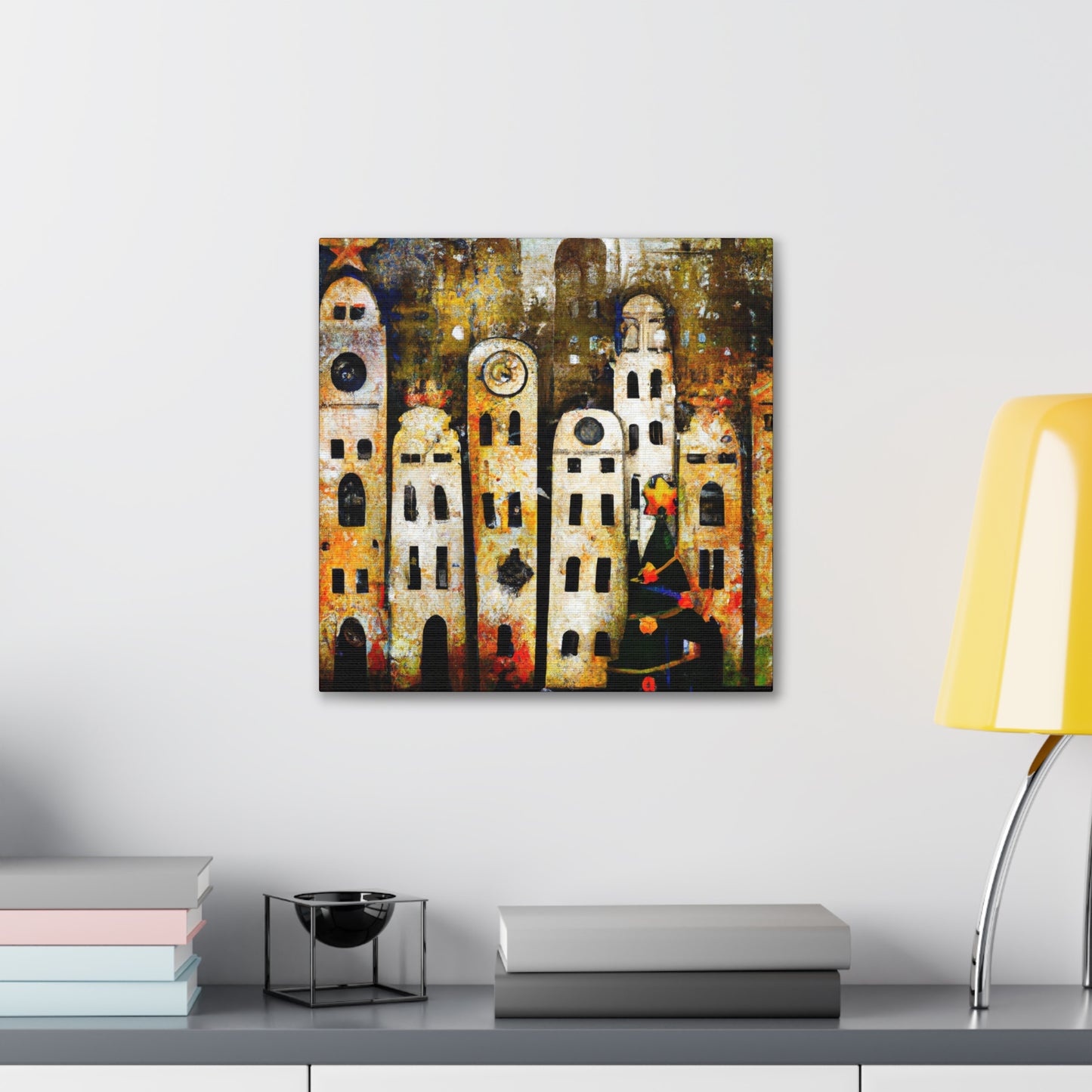 City Square: Steampunk - Canvas