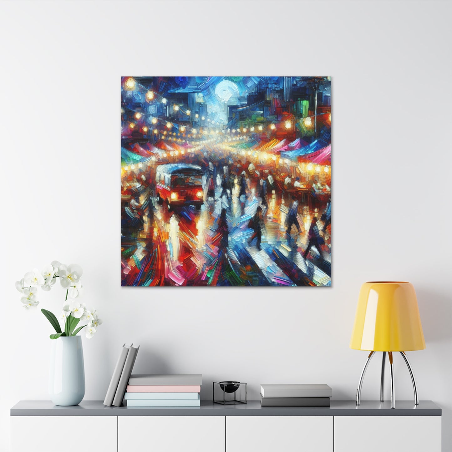 Midnight Bazaar Spectacle - Canvas