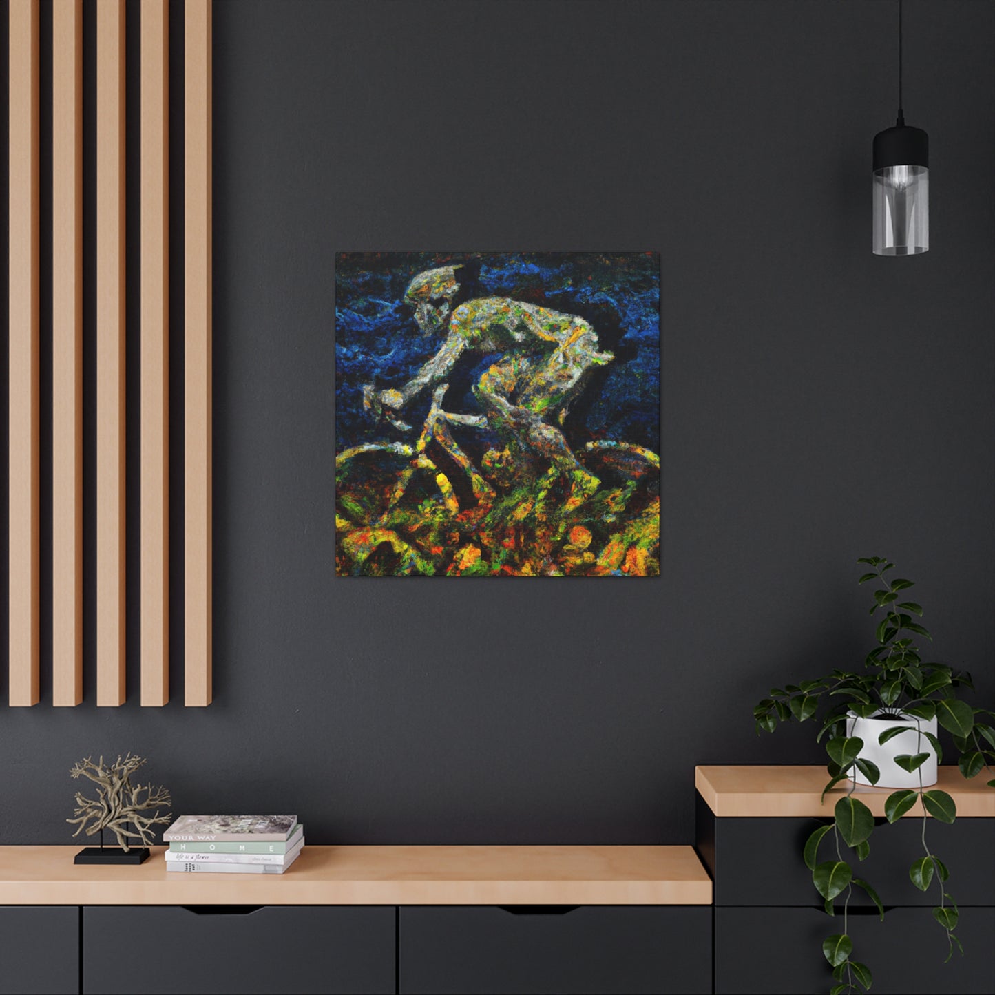 Bicycling Through Impressionism - Canvas