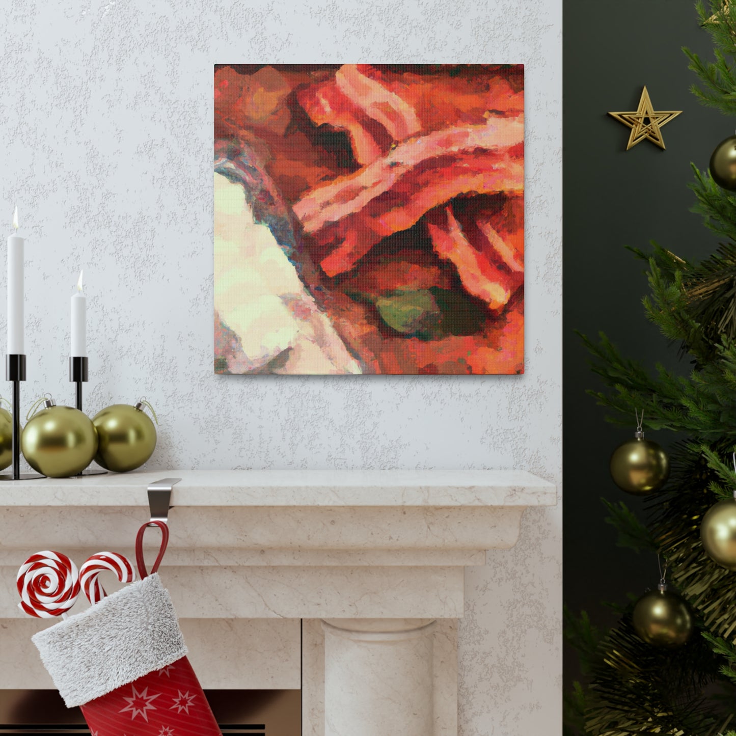 "Bacon in Illumination" - Canvas