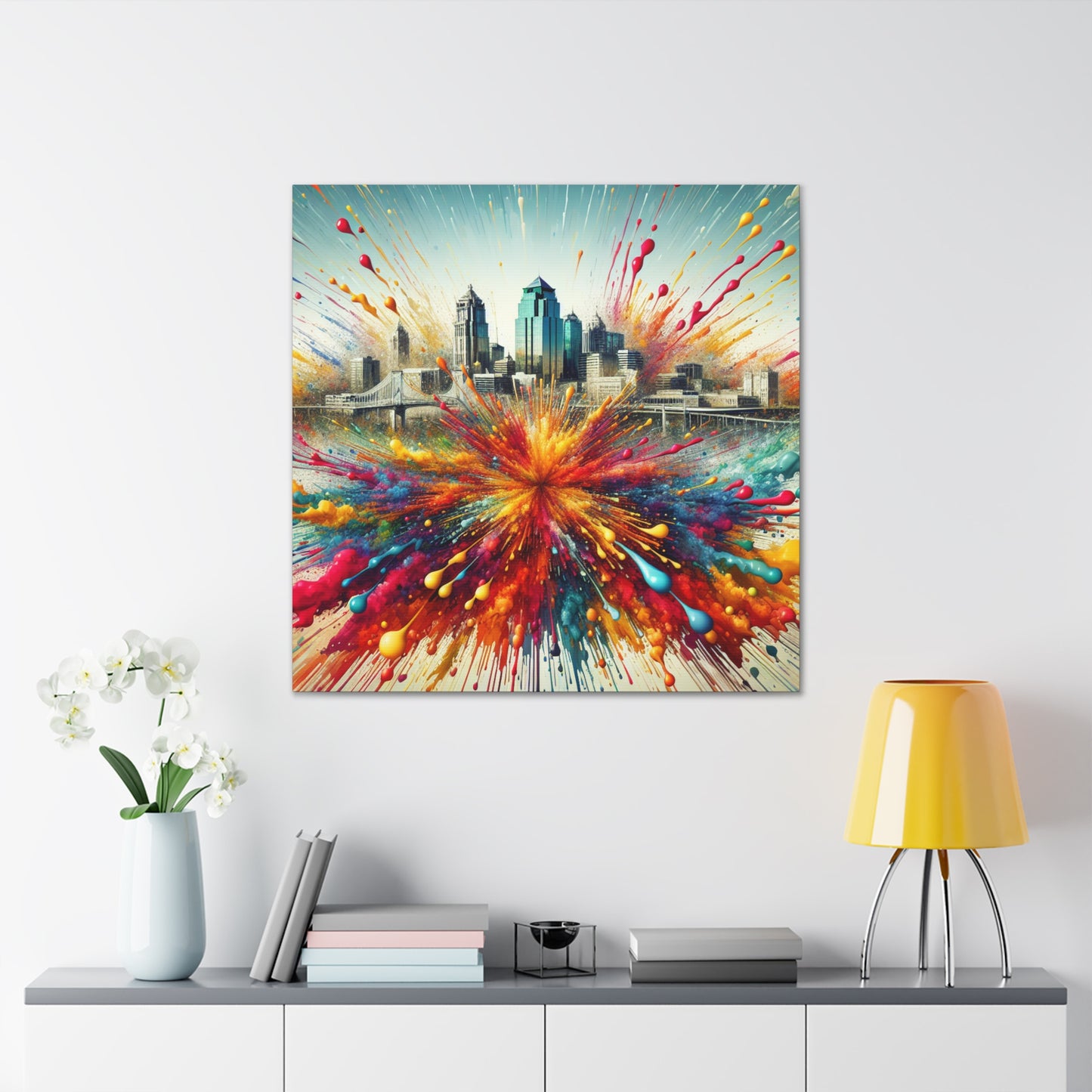 "Enchanted Midwest Majesty" - Canvas