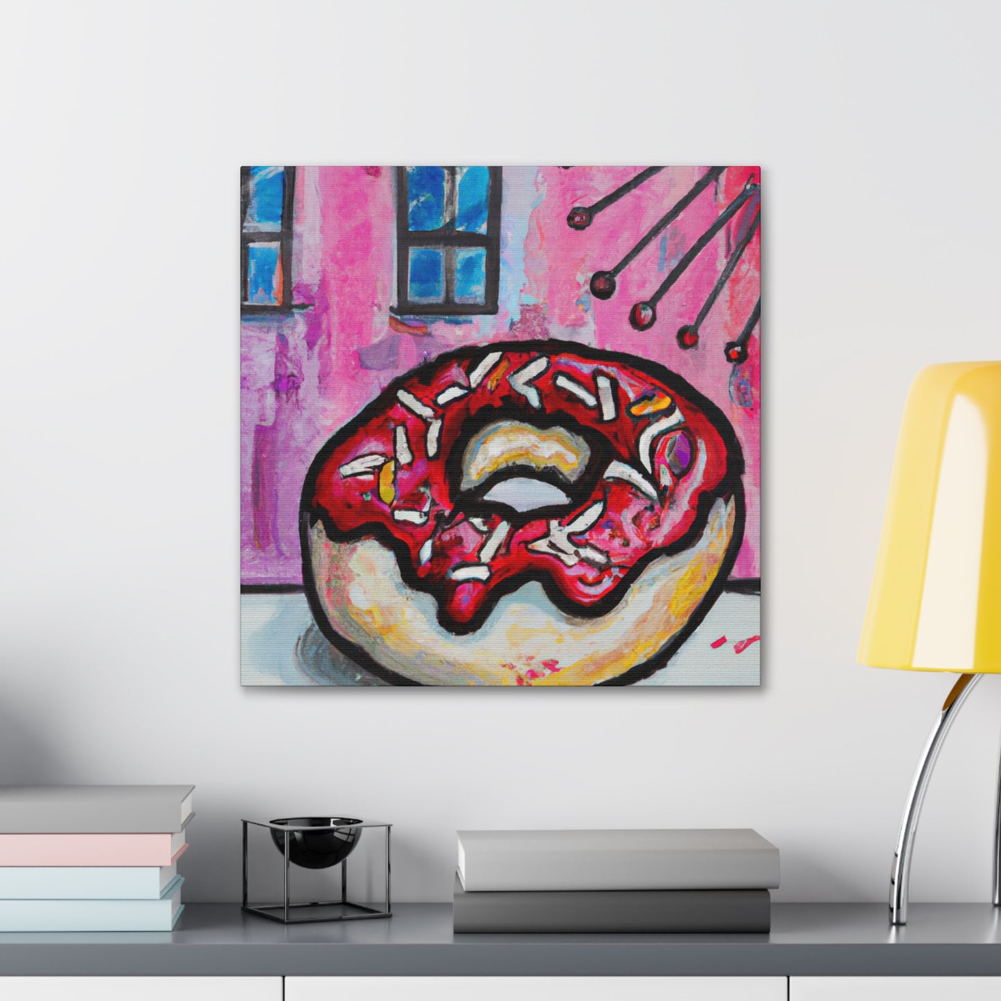 Doughnut Decadence Dreams - Canvas