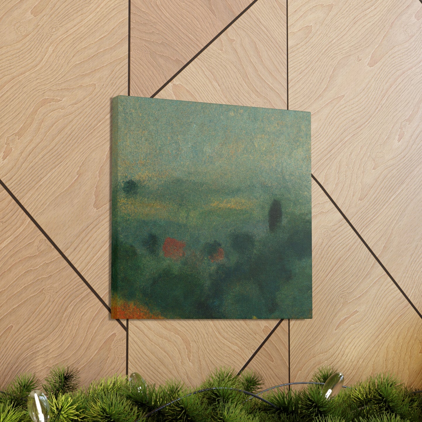 "Countryside Reflections Impression" - Canvas