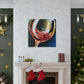 Glass of Fruity Wine - Canvas