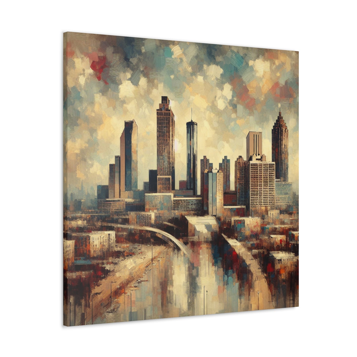 "Urban Symphony Unleashed" - Canvas