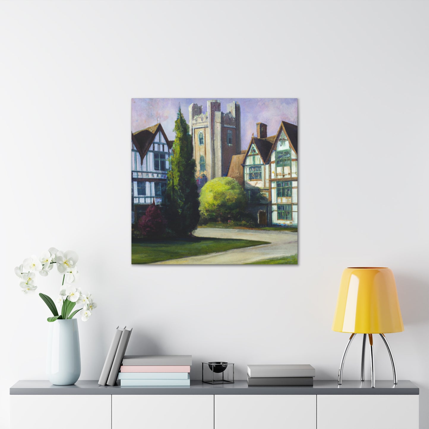 "Tudor Finery Refined" - Canvas