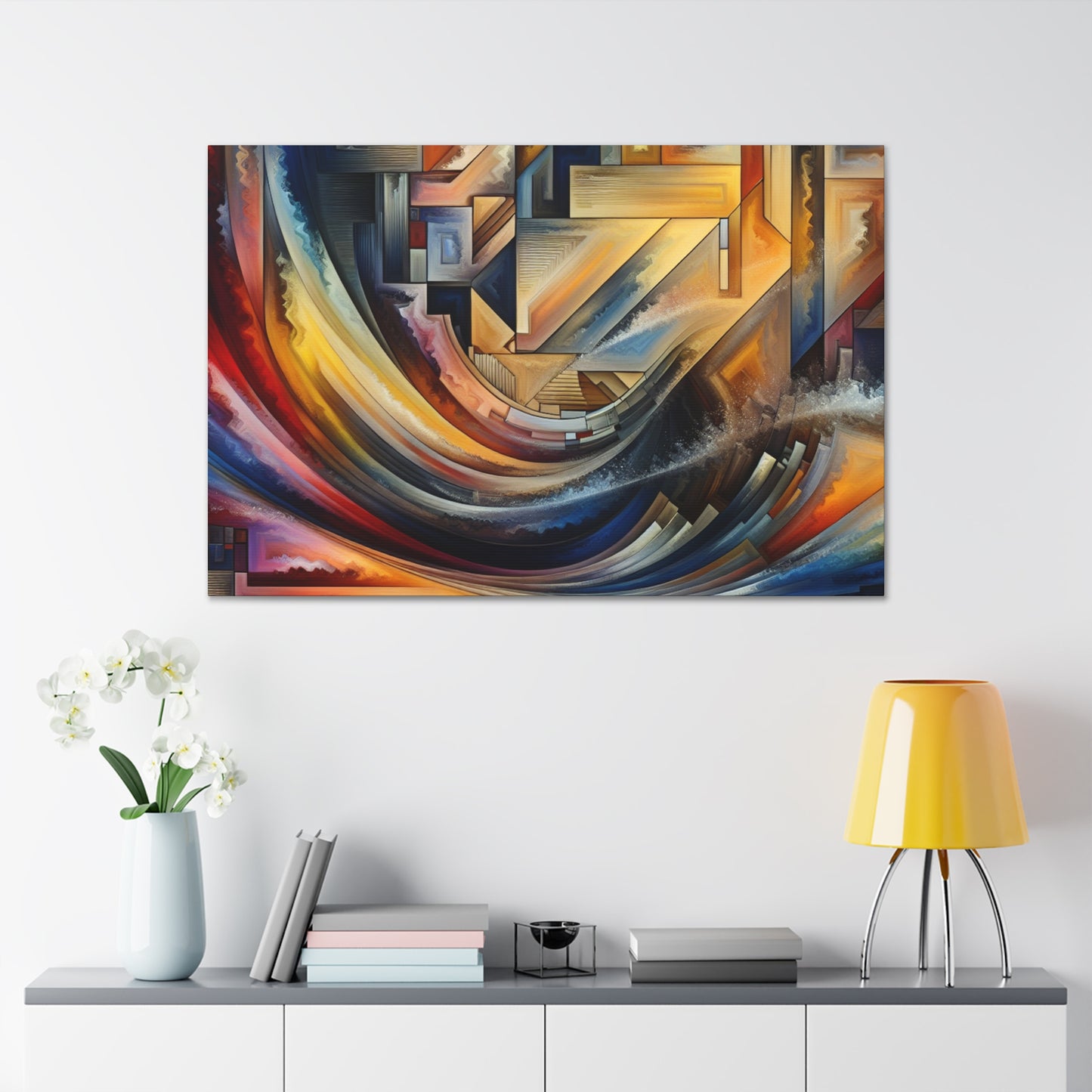 Ethereal Echoes Unveiled - Canvas