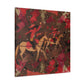 Cowboy Riding Westward - Canvas