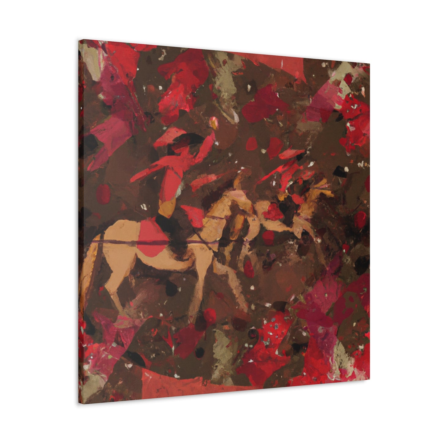 Cowboy Riding Westward - Canvas