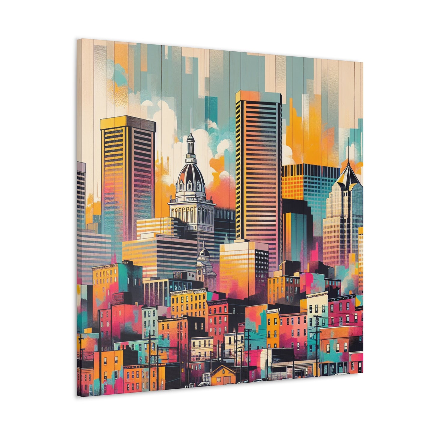 Brick City Awakening - Canvas