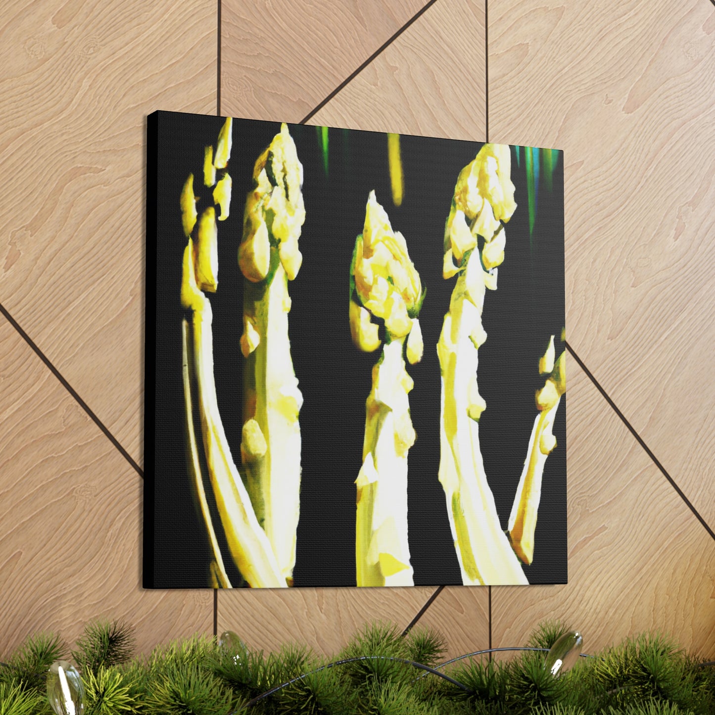 Asparagus in Neoclassicism - Canvas