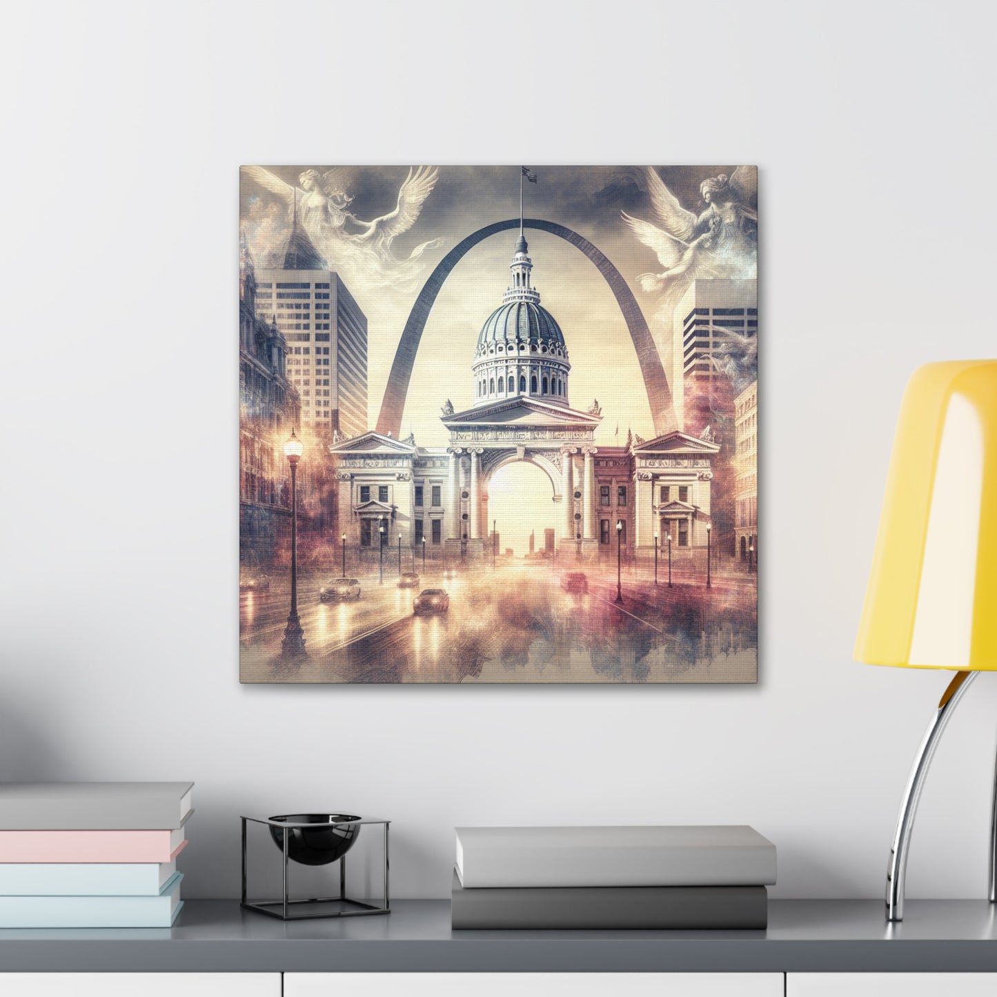 "City of Sacred Splendor" - Canvas